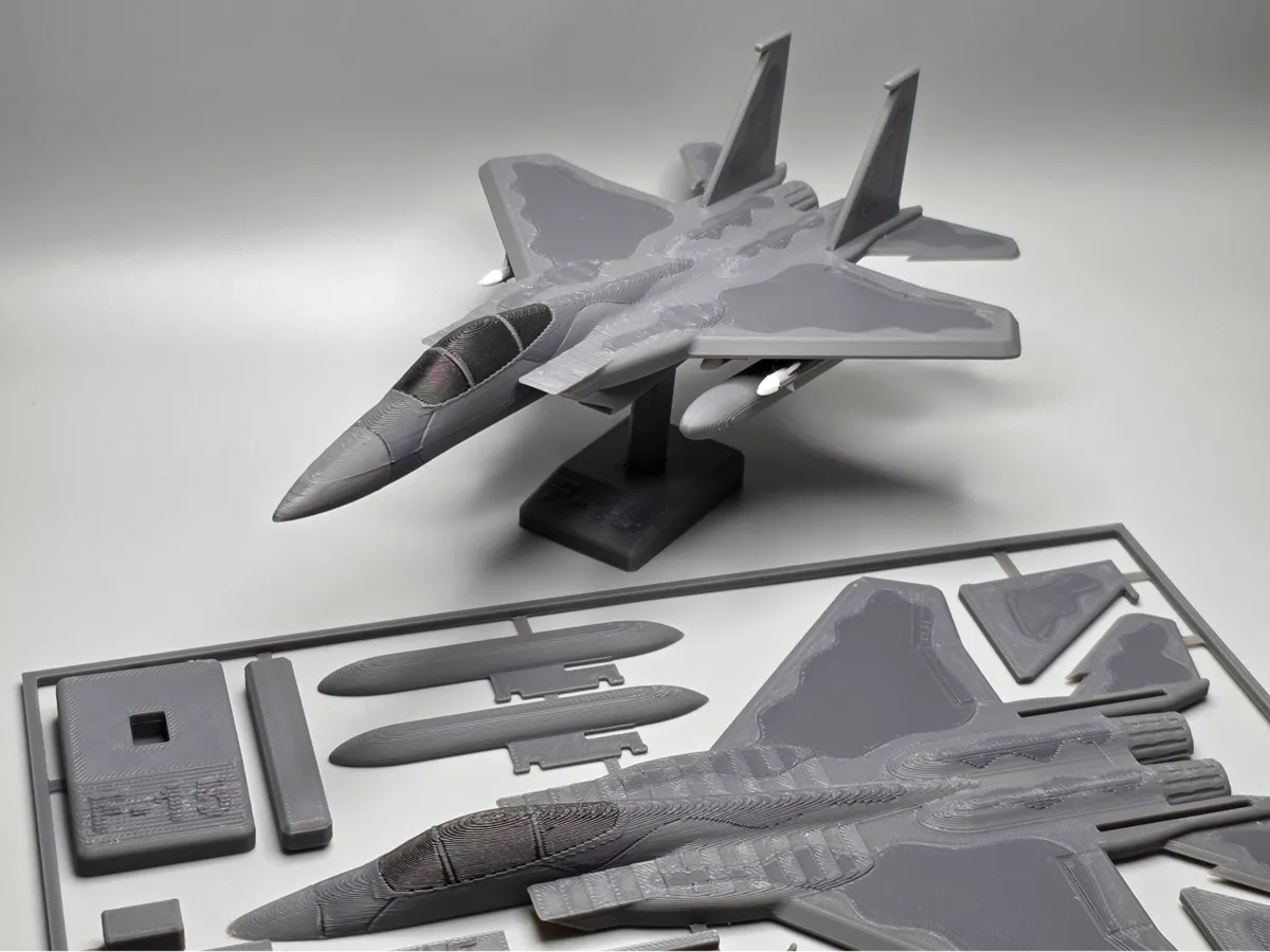 F-15 Plane Kit Card
