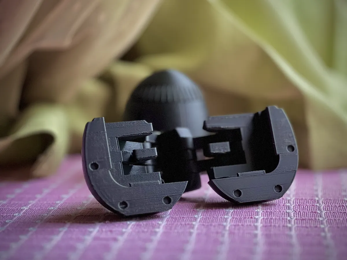 Yolk Grip Foldable Egg-Shaped Phone Handle, photo 3 of 4 - Yolk Grip Foldable Egg-Shaped Phone Handle Tools & Workshop