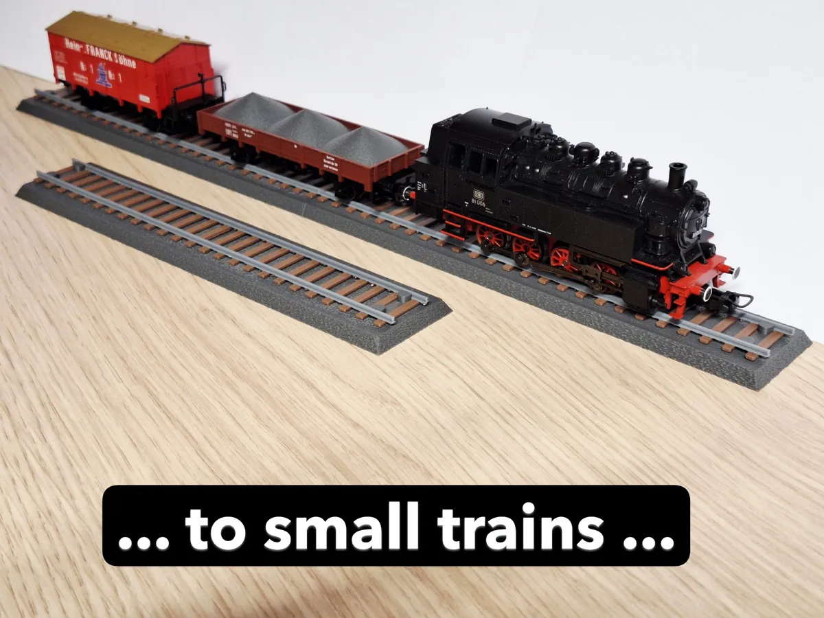 H0 display traintracks, photo 3 of 4 - H0 display traintracks Models, RC & Drones