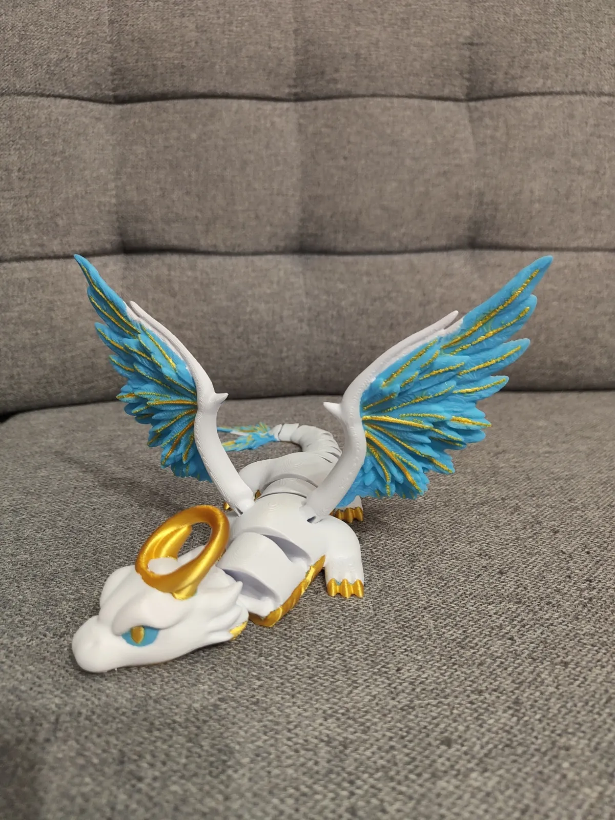 Articulated Celestial Dragon with Wings, photo 3 of 4 - Articulated Celestial Dragon with Wings Fidget & Sensory Toys