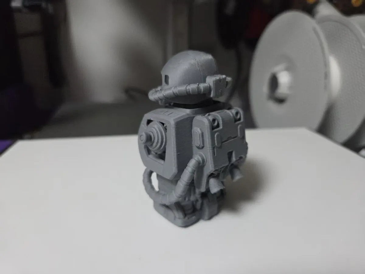 Zaku II Exposed Skeleton Bust, photo 3 of 3 - Zaku II Exposed Skeleton Bust Figurines & Collectibles