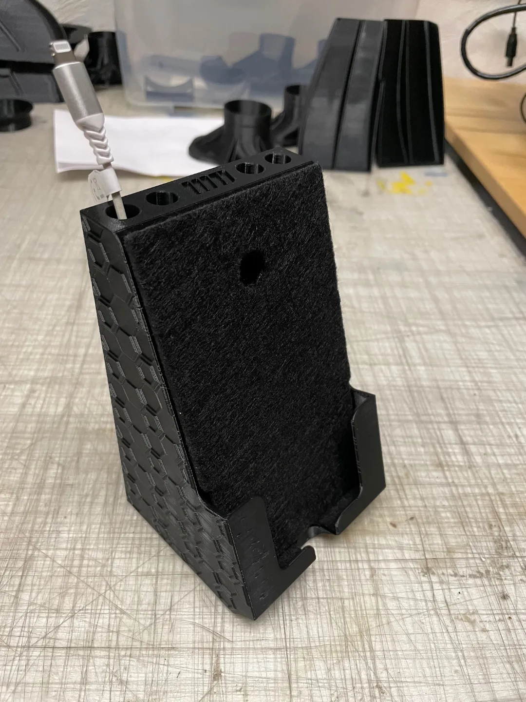 WD Wall Mounted Phone Holder, photo 2 of 4 - WD Wall Mounted Phone Holder Mobile & Device Accessories