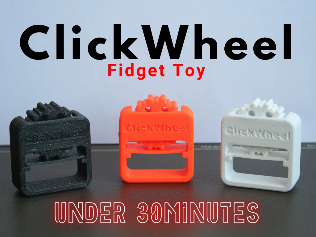 ClickWheel Fidget Toy - Stress Relief & Sensory Toys, in stock