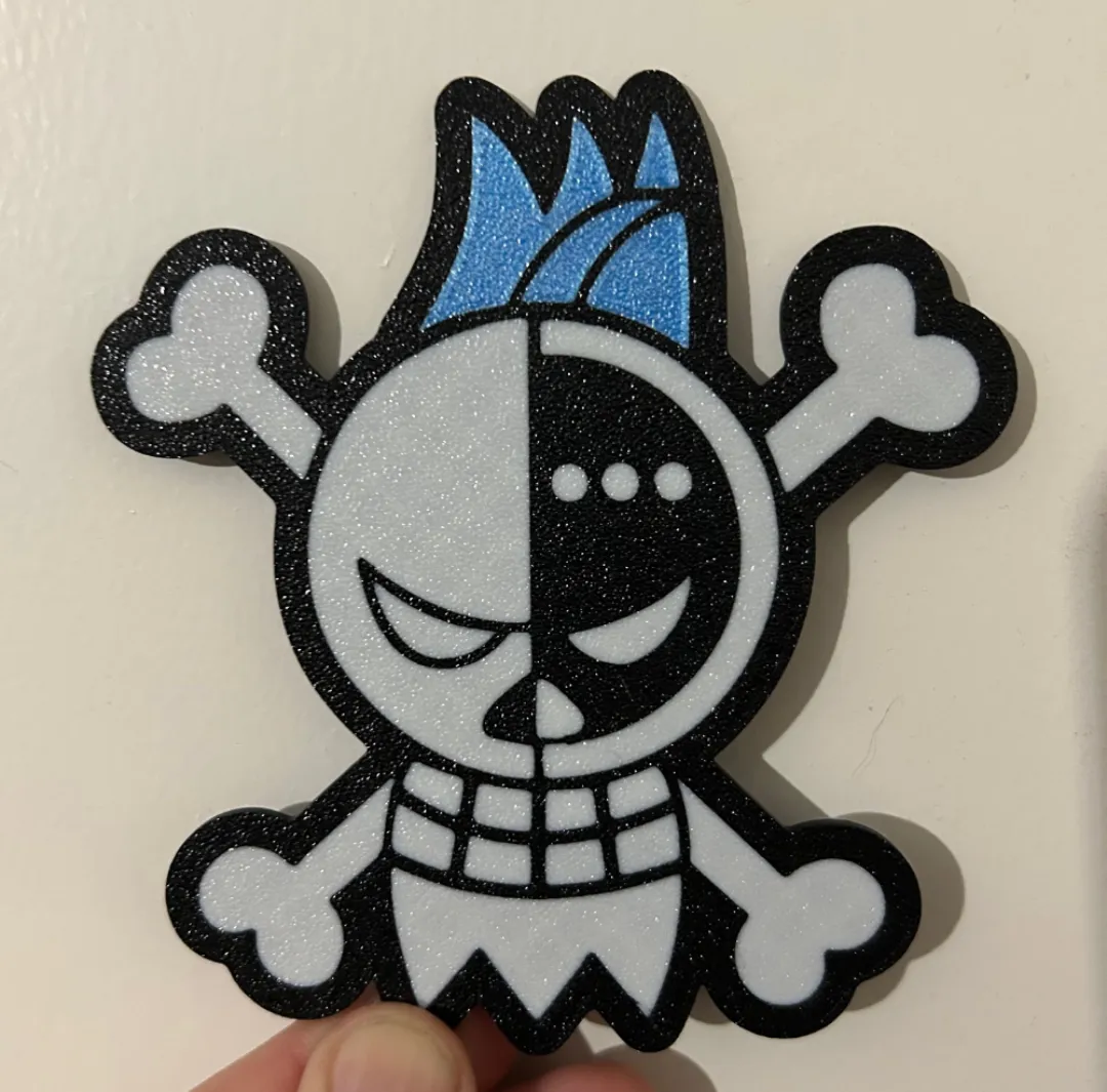 LOGO FRANKY ONE PIECE - 2D Art, in stock in India