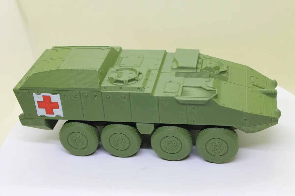 Stryker M1133 Medical Evacuation Vehicle Multicolor, photo 3 of 4 - Stryker M1133 Medical Evacuation Vehicle Multicolor Bath & Personal Care