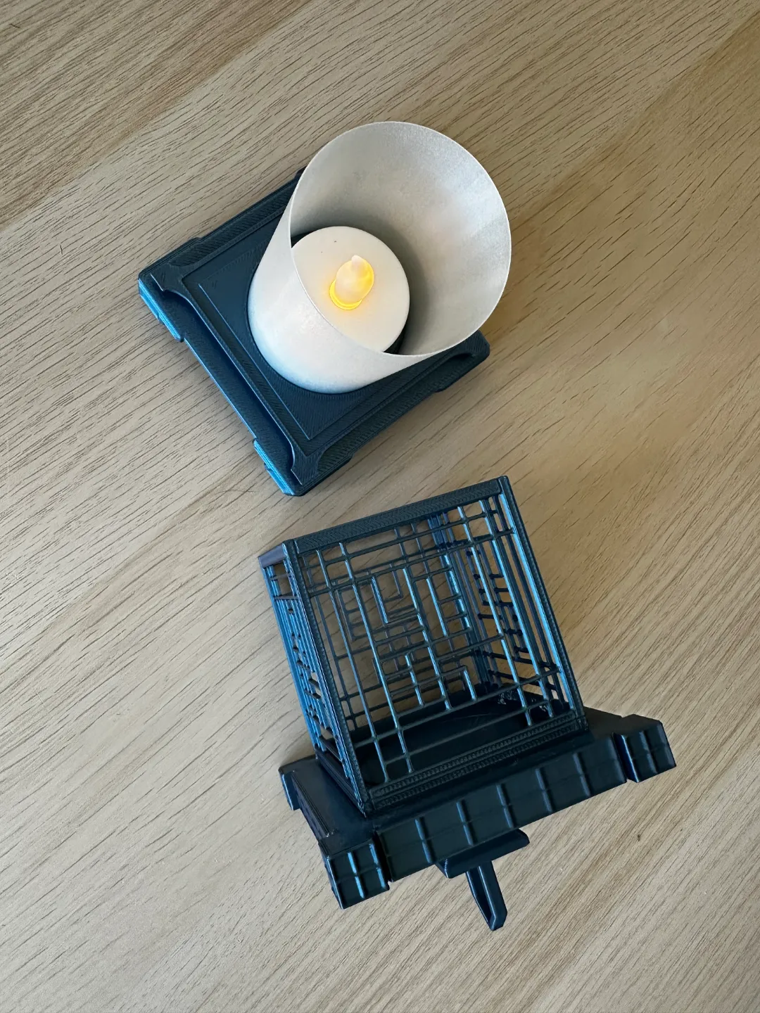 Asian Style LED tea candle light required), photo 3 of 4 - Asian Style LED tea candle light required) Household