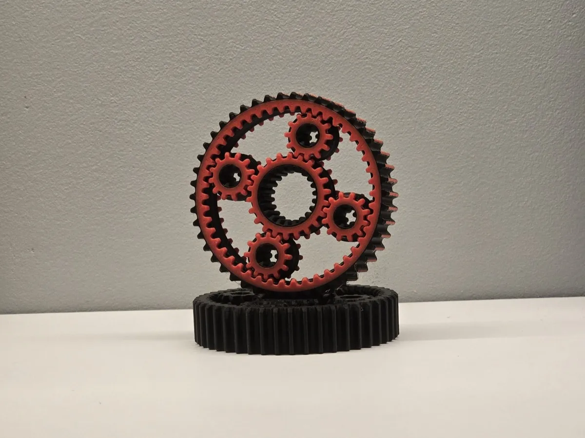 Planetary Gear Fidget Spinner 70mm, photo 2 of 3 - Planetary Gear Fidget Spinner 70mm Fidget & Sensory Toys