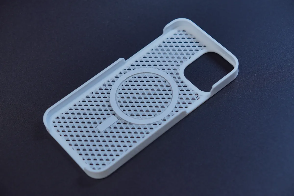 iPhone 12-18 Hollow Honeycomb Case, photo 3 of 4 - iPhone 12-18 Hollow Honeycomb Case Mobile & Device Accessories
