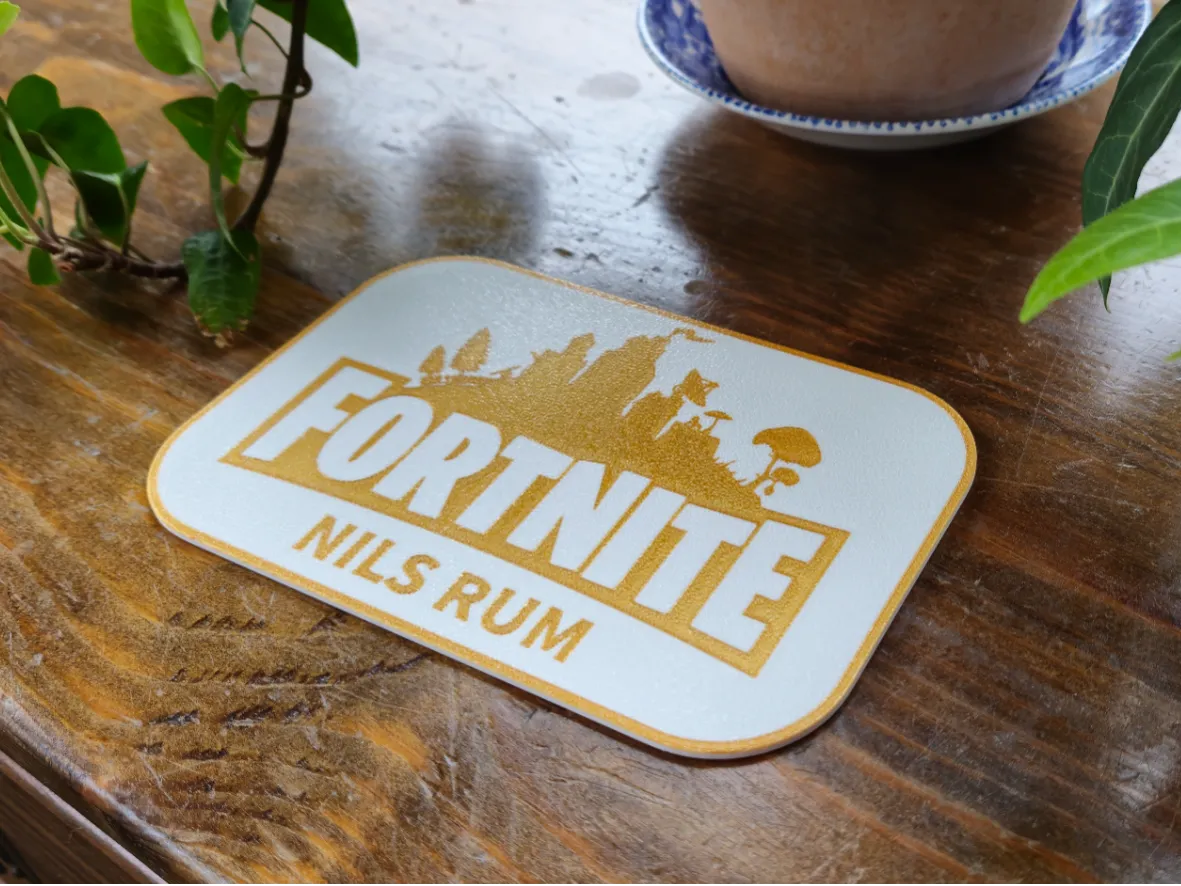 Fortnite Room Sign