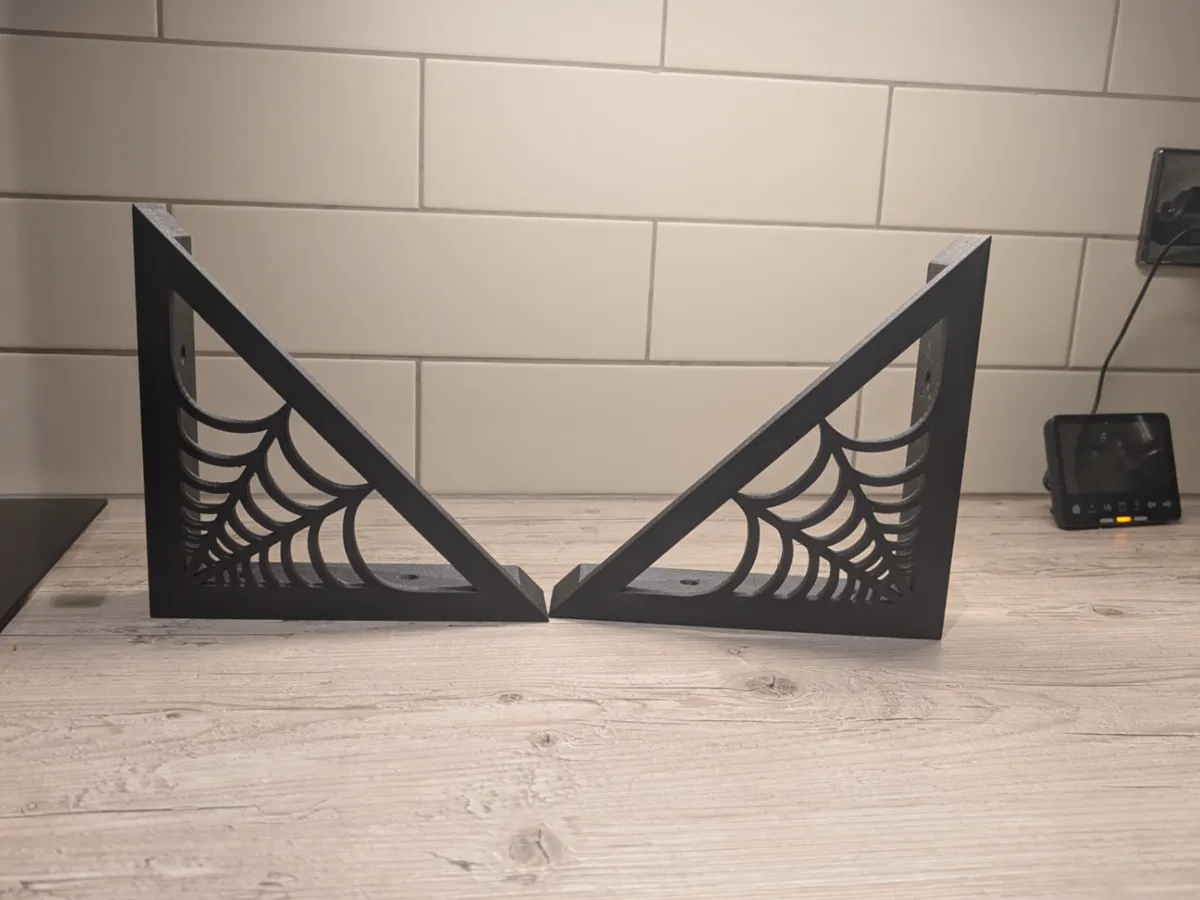 Shelf Bracket with internal Web pattern