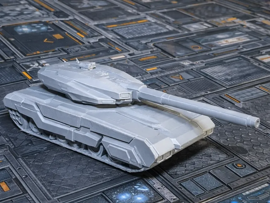 Tank Futuriste Lourd