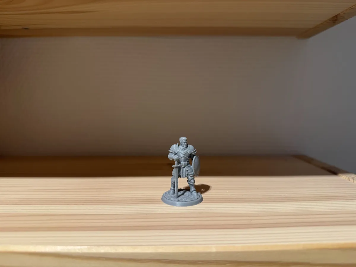 Human Fighter - DND miniature, photo 3 of 4 - Human Fighter - DND miniature Board Games & Tabletop