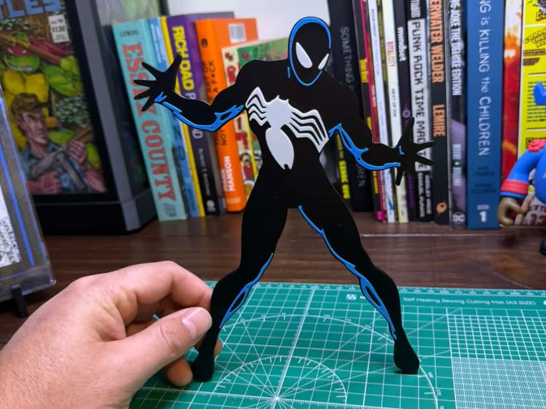 Black Suit Spider-Man Wall Art