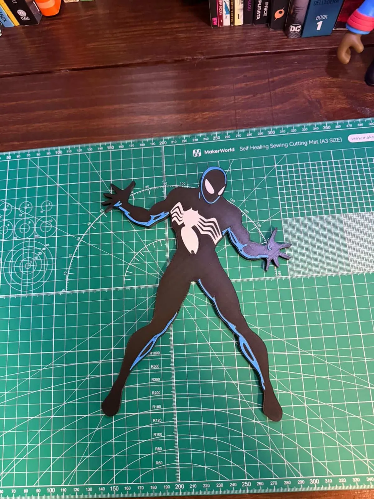 Black Suit Spider-Man Wall Art, photo 3 of 3 - Black Suit Spider-Man Wall Art Home Decor Items