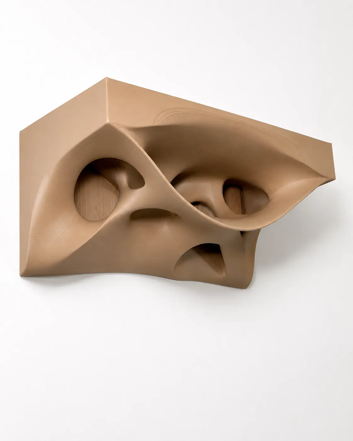 GyraForm Sculptural Floating Shelf, photo 3 of 4 - GyraForm Sculptural Floating Shelf Storage & Organisation