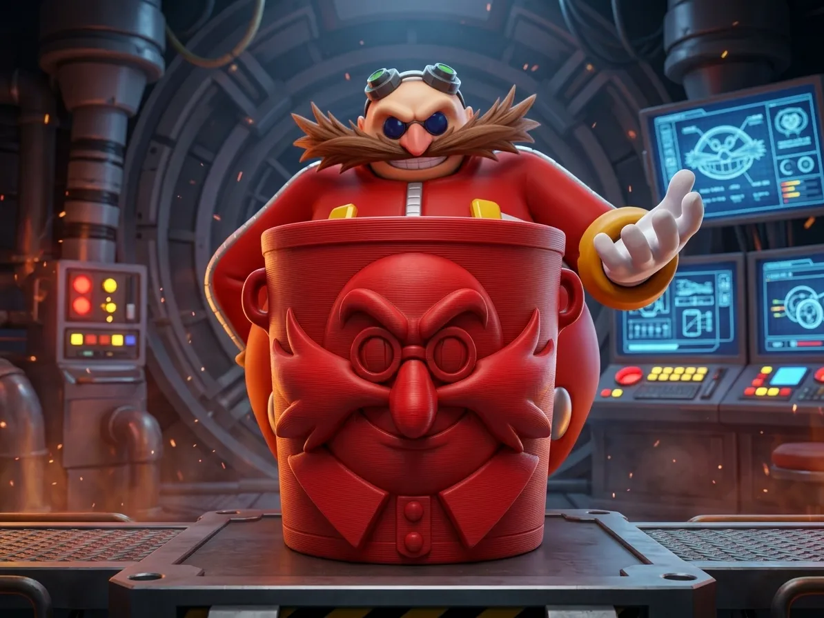 Dr. Eggman, Sonic the Hedgehog Bucket - Sonic & Retro Game Figures, in stock in India