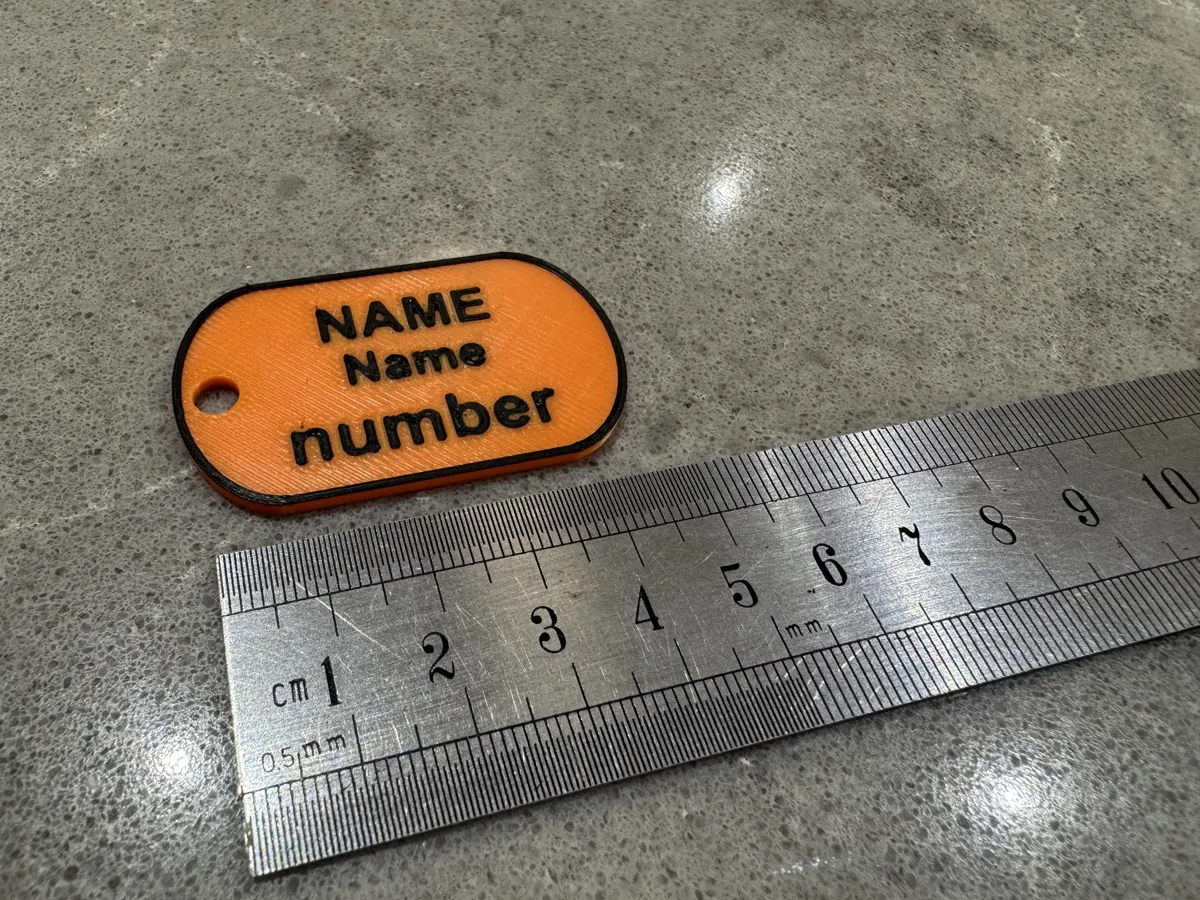 Dog Tag Style. Customisable, photo 4 of 4 - Dog Tag Style. Customisable Art