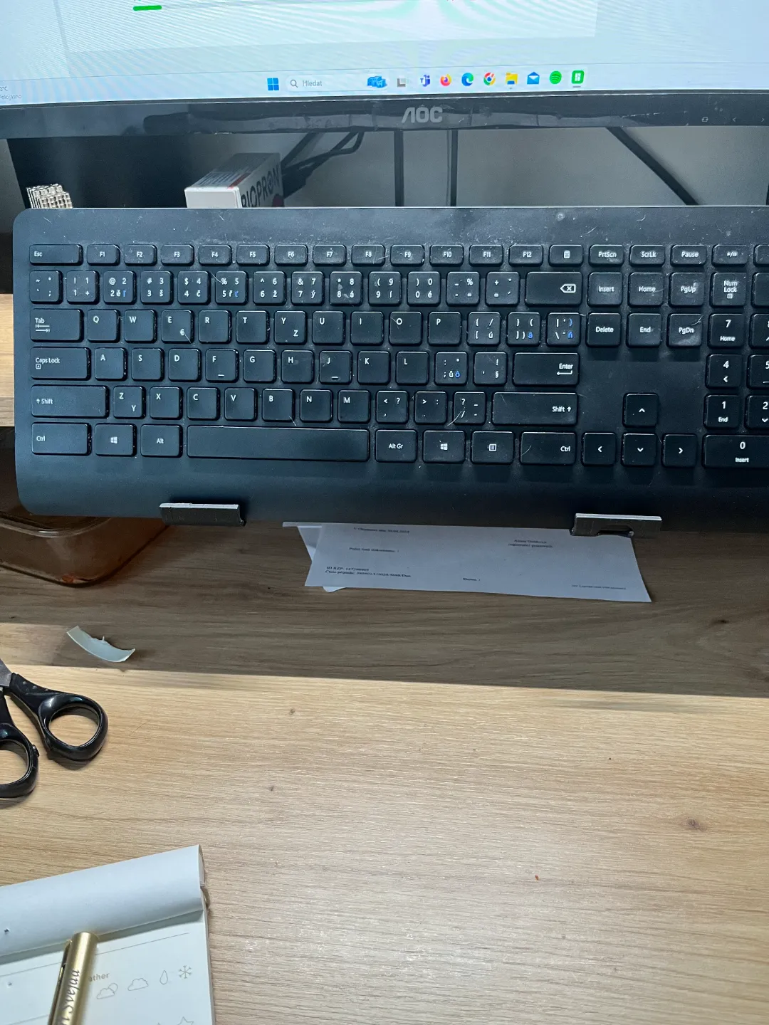 Under Desk Phone Stand, photo 2 of 4 - Under Desk Phone Stand Mobile & Device Accessories
