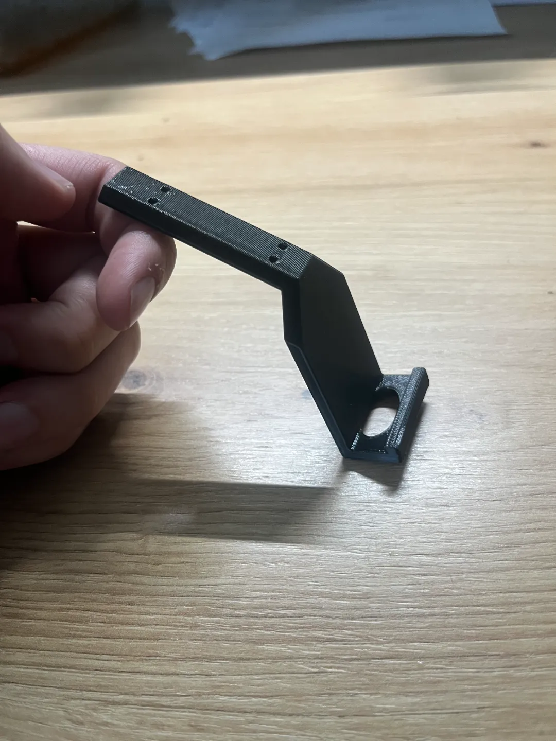 Under Desk Phone Stand, photo 3 of 4 - Under Desk Phone Stand Mobile & Device Accessories