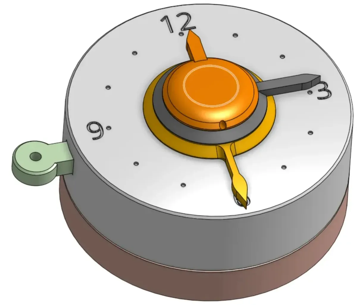 Clock Puzzle, photo 2 of 4 - Puzzles & Brain Teasers, scaperoom
