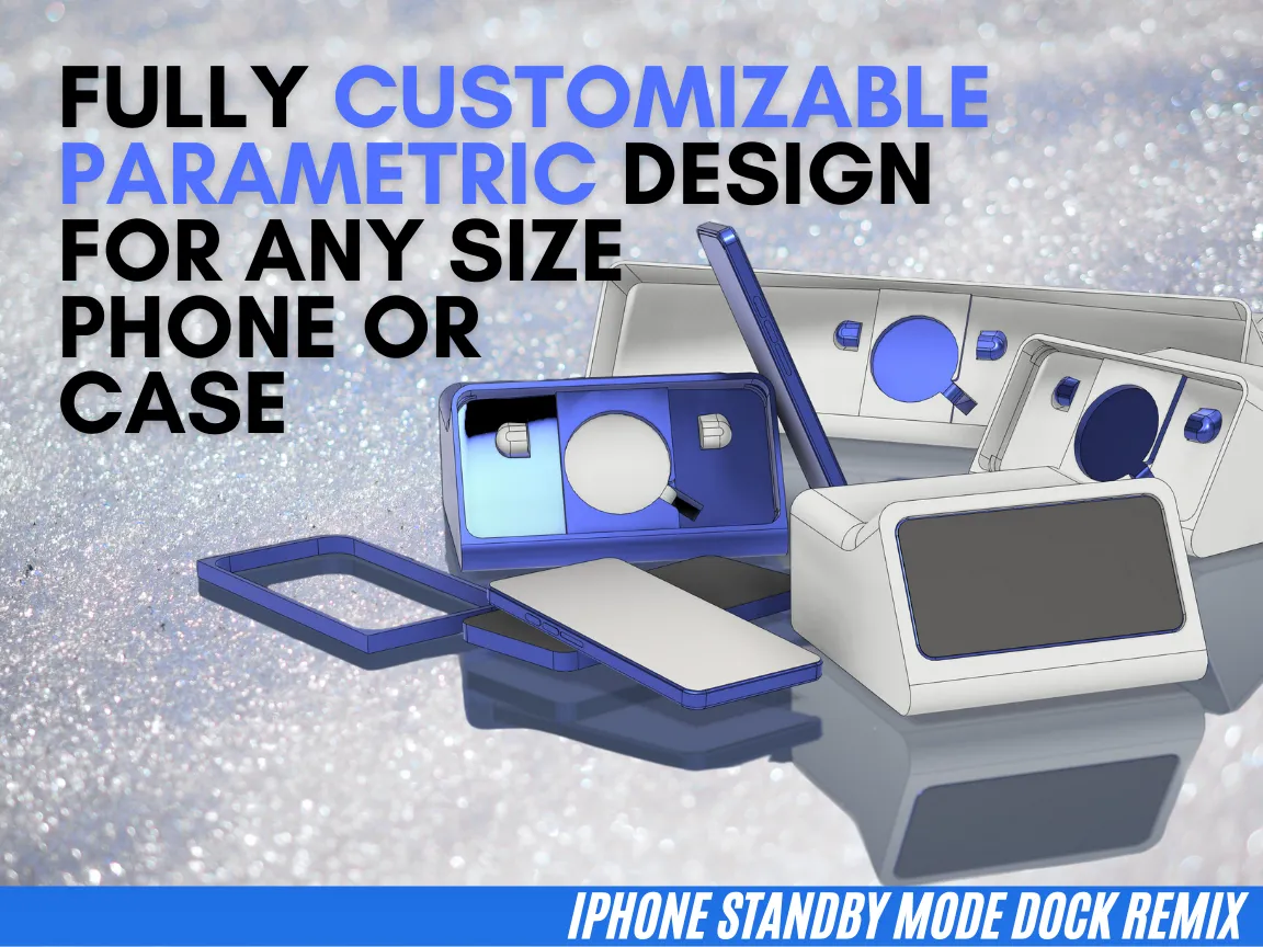 Parametric iPhone 11-16 Charging Dock