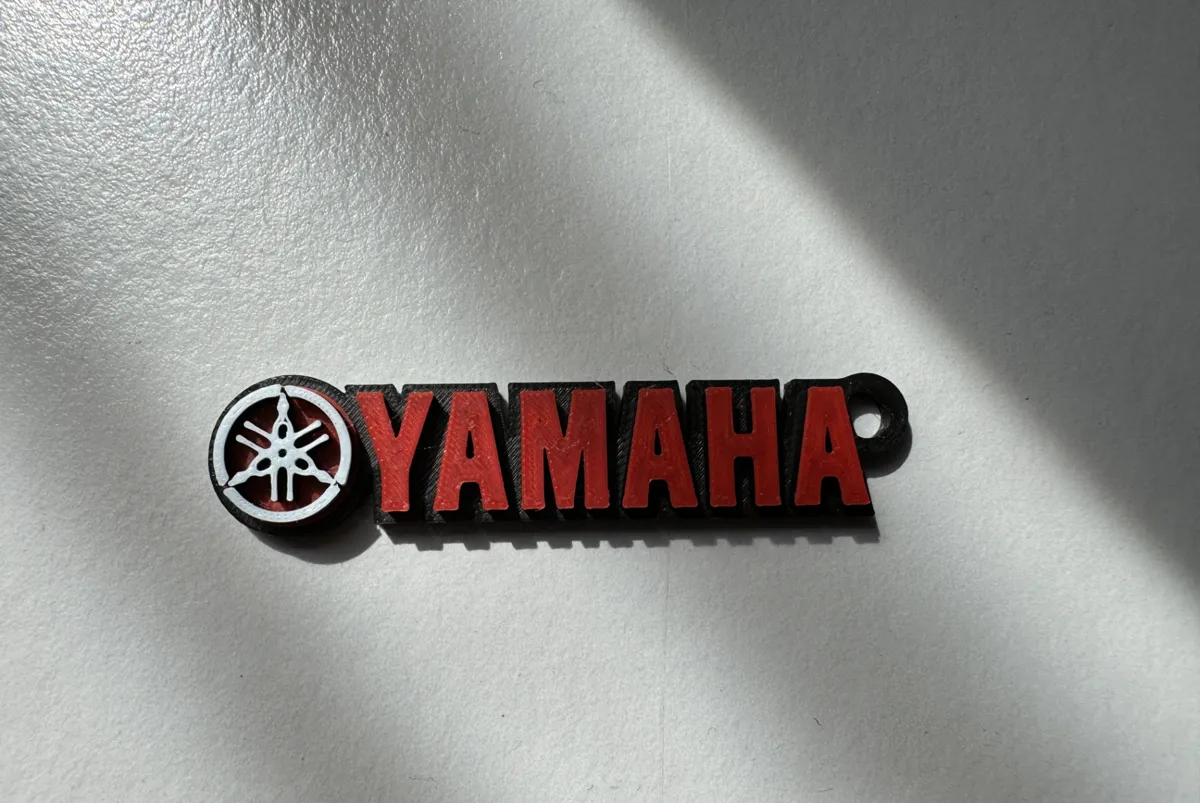 Yamaha Keychain, photo 2 of 2 - Yamaha Keychain Art