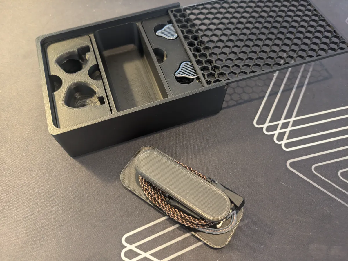 KZ Earbud Container Slot for IEM Cable - Music, in stock in India
