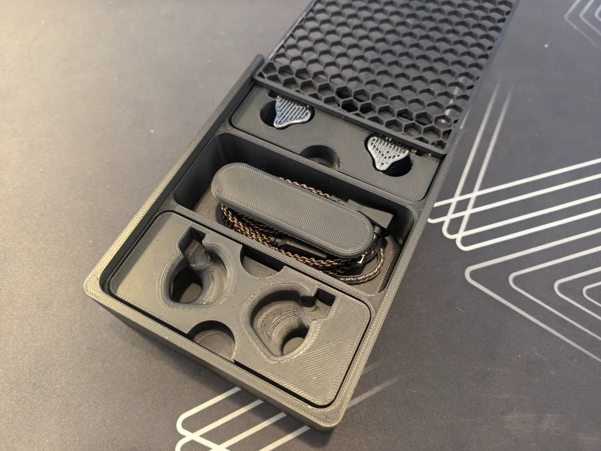 KZ Earbud Container Slot for IEM Cable, photo 3 of 3 - KZ Earbud Container Slot for IEM Cable Hobby & DIY