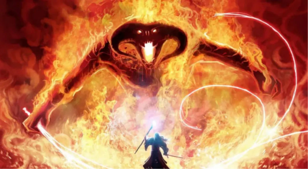 Balrog Lord of The Rings HueForge - Photo Art & Lithophanes, in stock in India