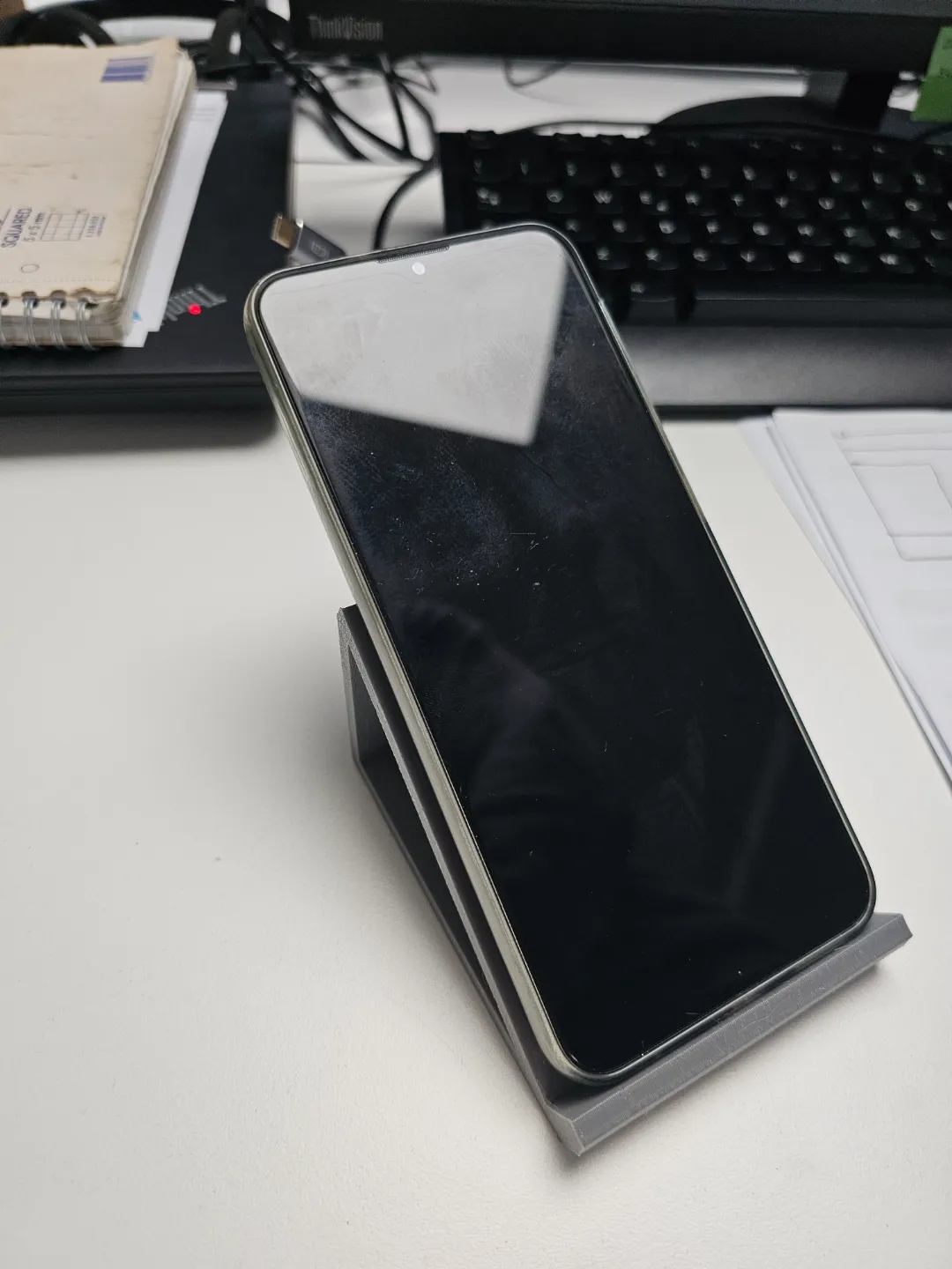 Phone holder 30° angle, photo 2 of 2 - Phone holder 30° angle Household
