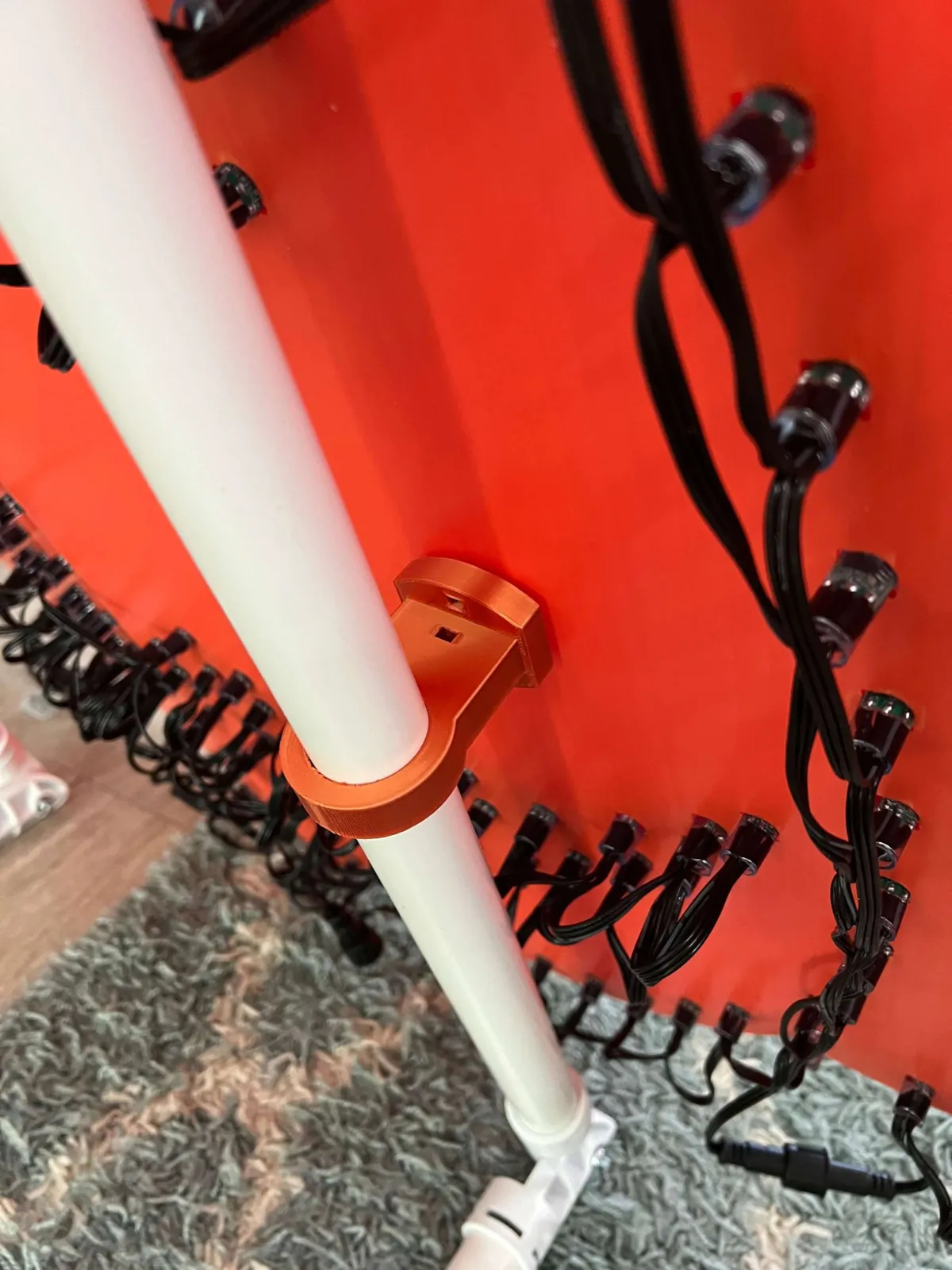 1 inch PVC to coro zip tie mount, photo 3 of 3 - 1 inch PVC to coro zip tie mount Household