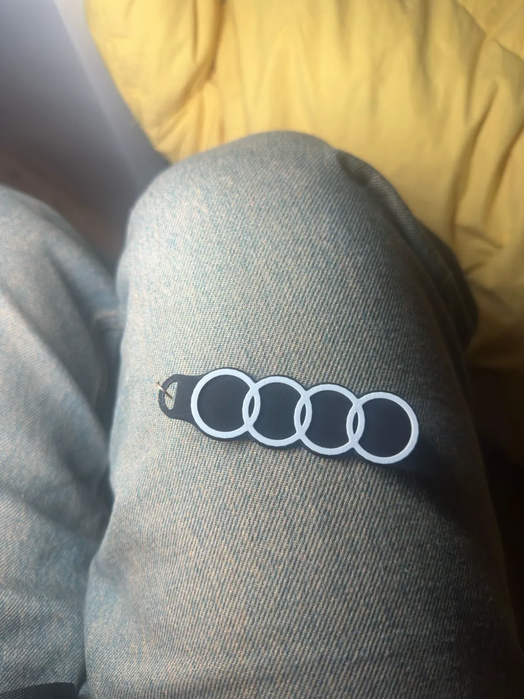 Keychain AUDI / Coin shopping cart, photo 4 of 4 - Keychain AUDI / Coin shopping cart Tools