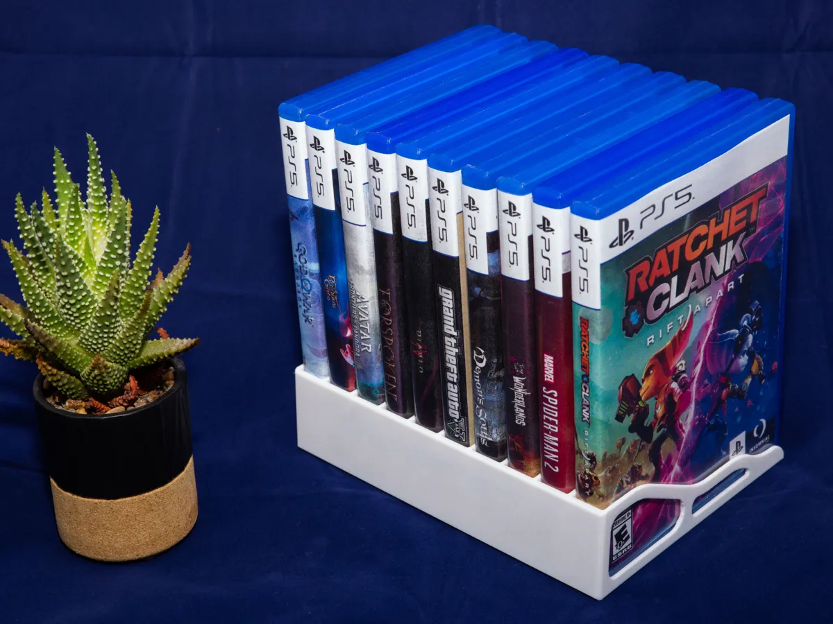 Game holder (NO LOGO) for PS3 / PS4 / PS5 / Xbox - Electronics, in stock in India