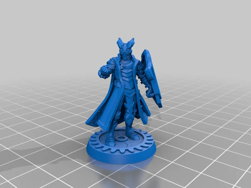 Warforged artificer\sorcerer with shield - Creatures, in stock in India