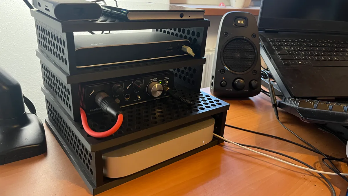 Desk Organizer - PC Stand - Modular - systemaN, photo 3 of 4 - Desk Organizer - PC Stand - Modular - systemaN Tools