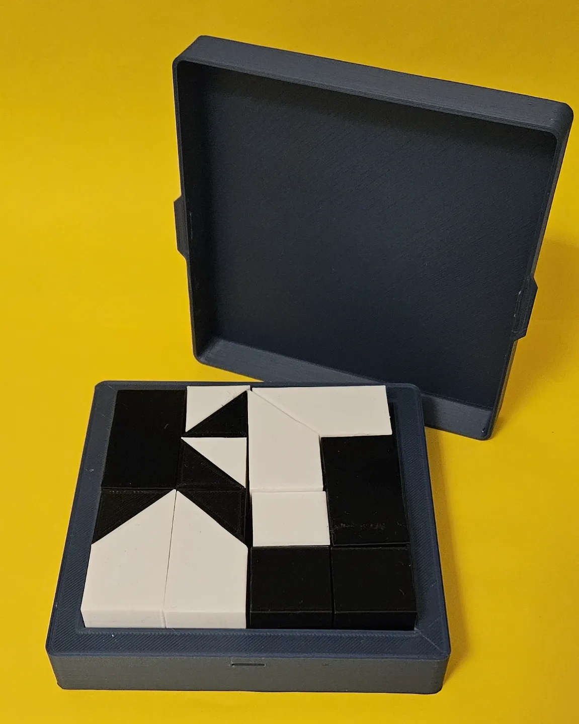 Black and White Blocks Puzzle Game, photo 2 of 4 - Black and White Blocks Puzzle Game Toys & Games