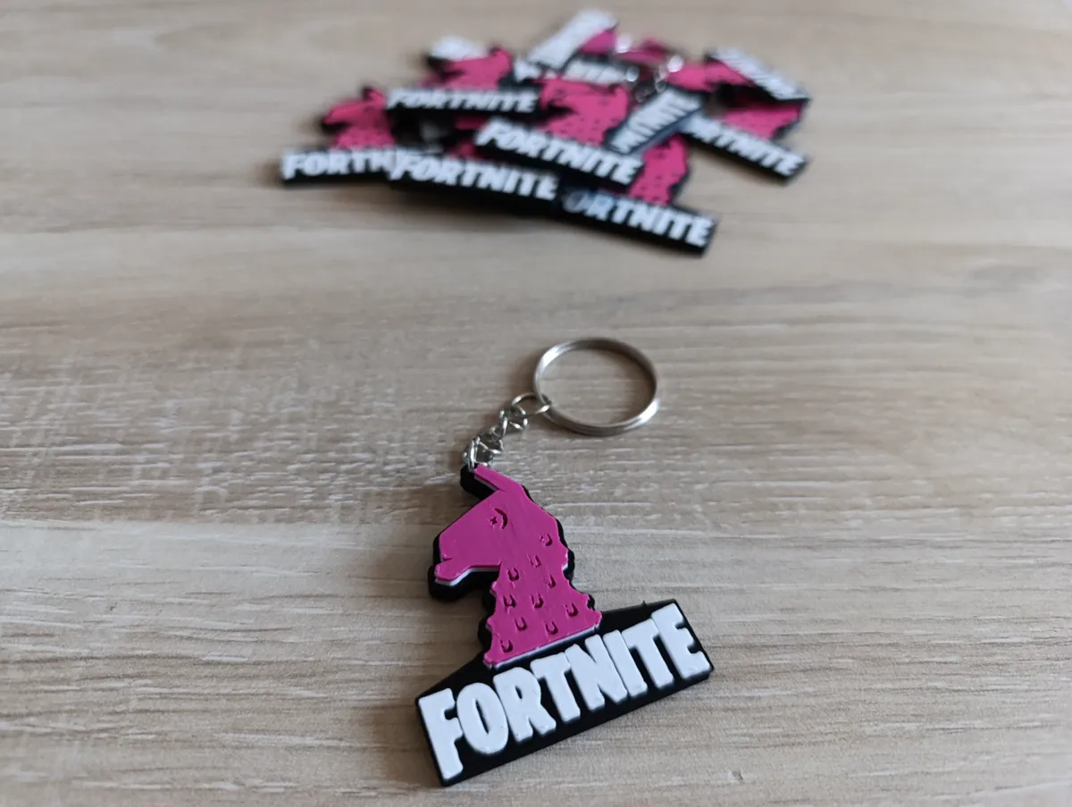 Fortnite with llama keychain, photo 4 of 4 - Fortnite with llama keychain Keychains