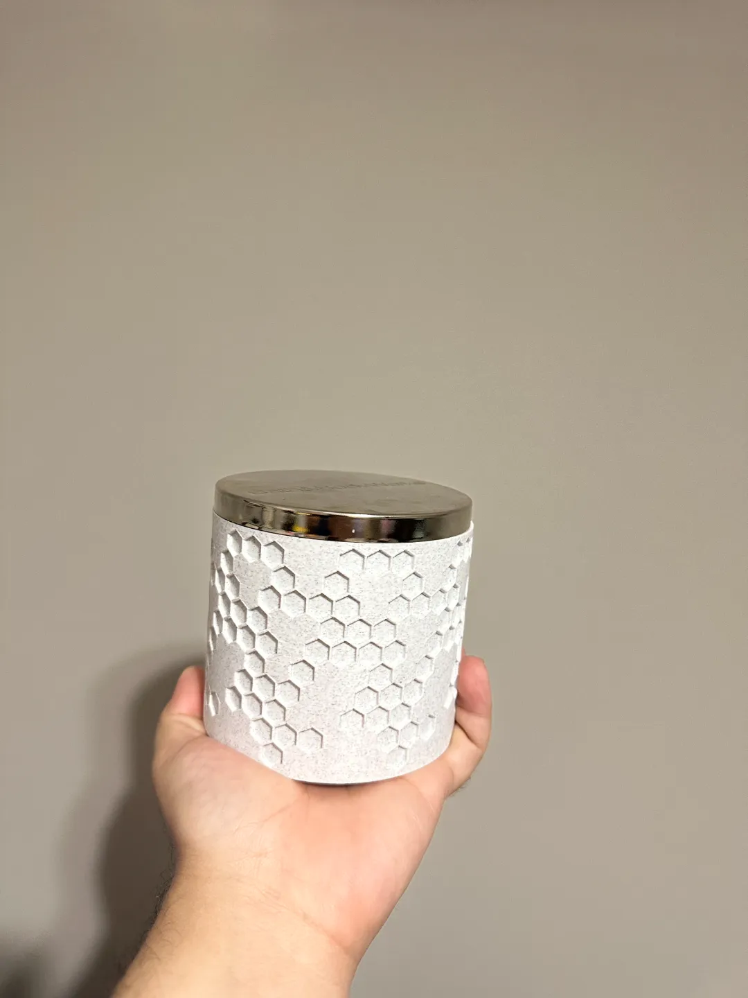 Honeycomb Candle Holder, photo 2 of 4 - Honeycomb Candle Holder Household