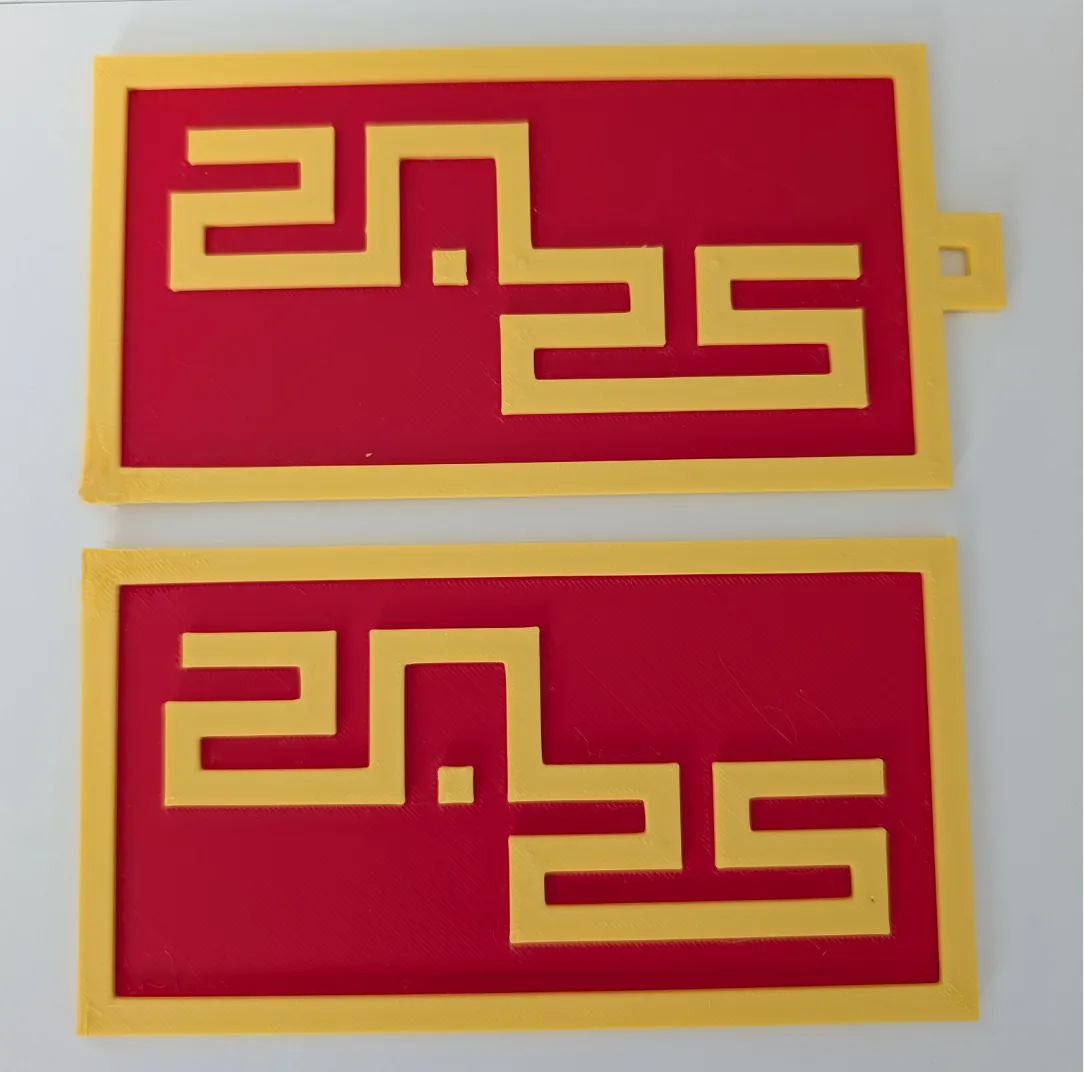 8-Bit Year of the Snake Pixel Game Card/Keychain - Signs & Logos, in stock in India