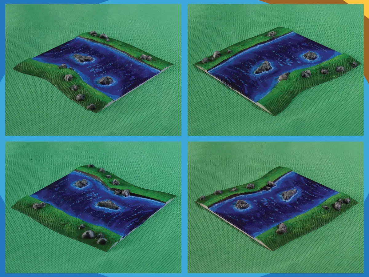Modular Wargaming Terrain, Short Straight