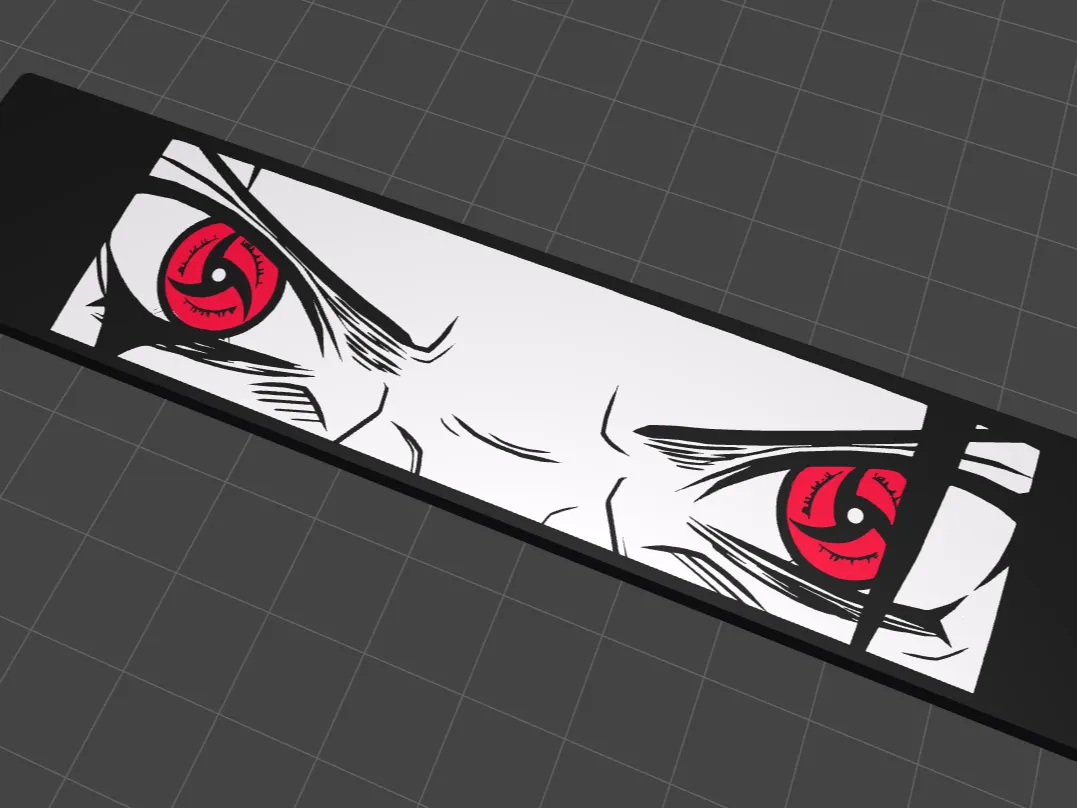 Sharingan Itachi Keychain