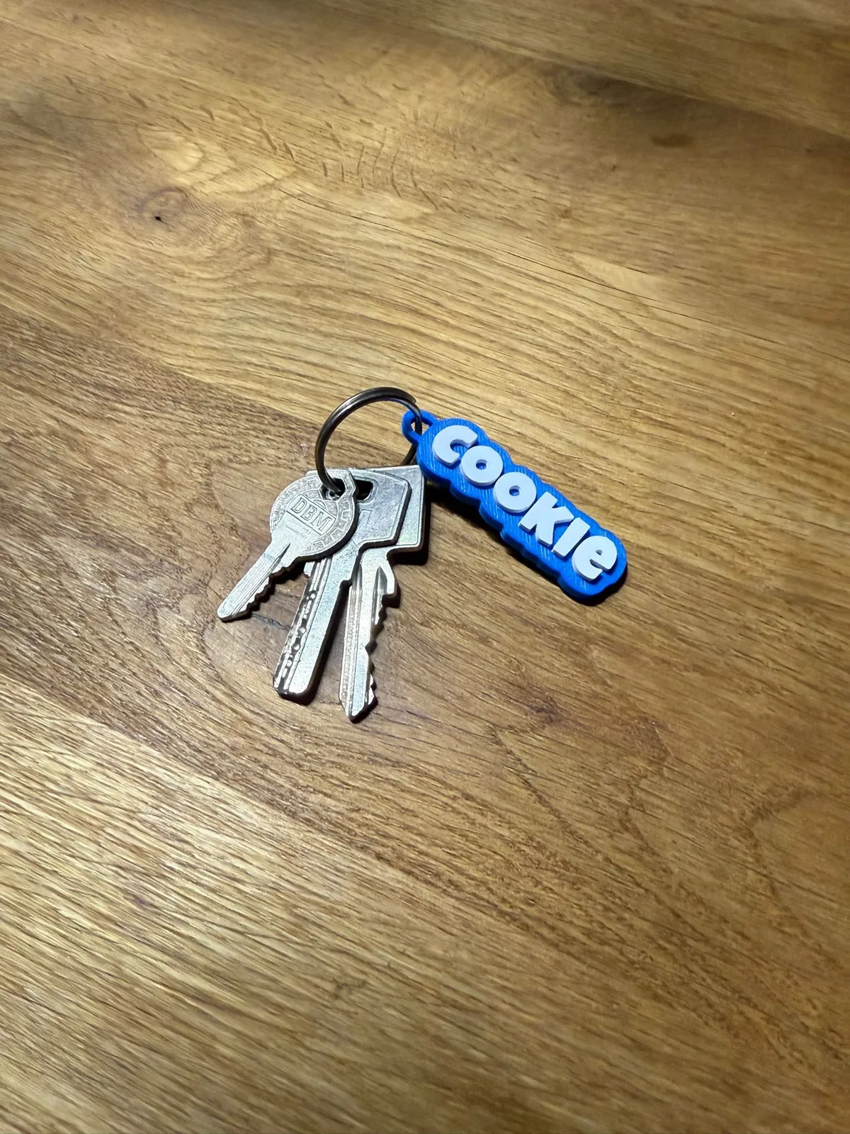 Personalized keychain with name, photo 3 of 4 - Personalized keychain with name Generative Art