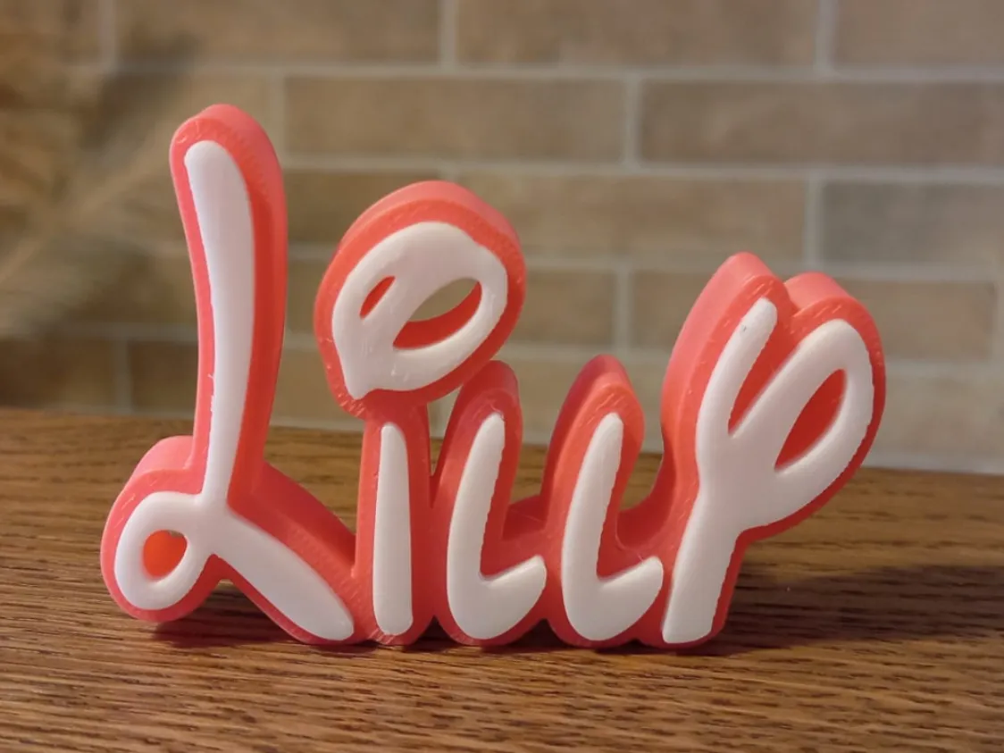 Lilly Disney Name Sign Decorated Room child Birth