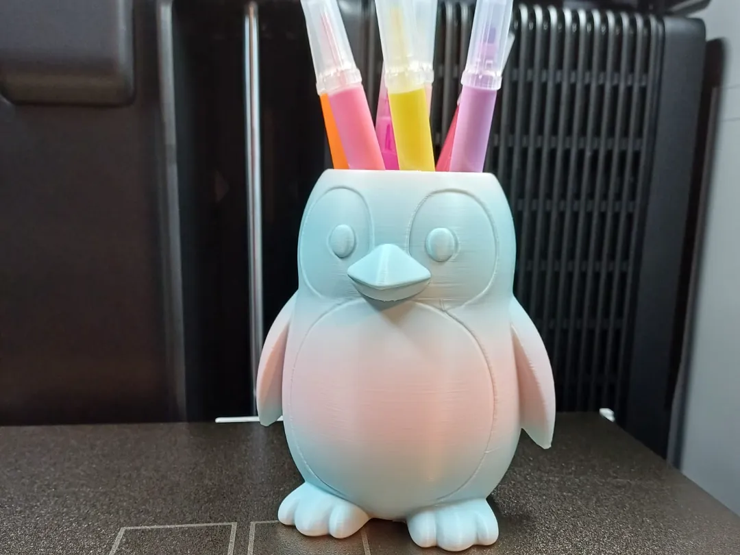 Penny the Penguin Pen Holder