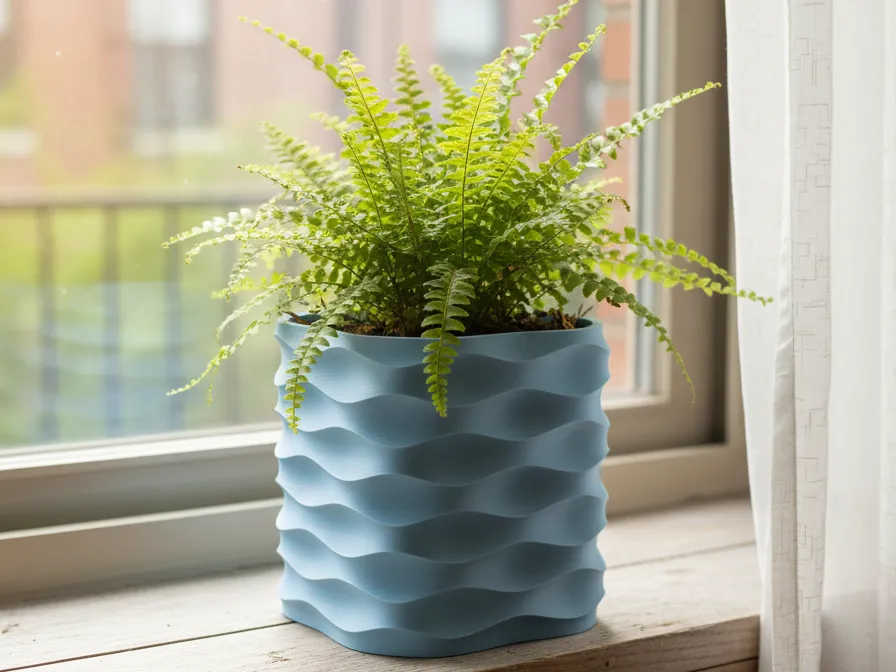 WaveCube Flowerpot - Twistbase for Water