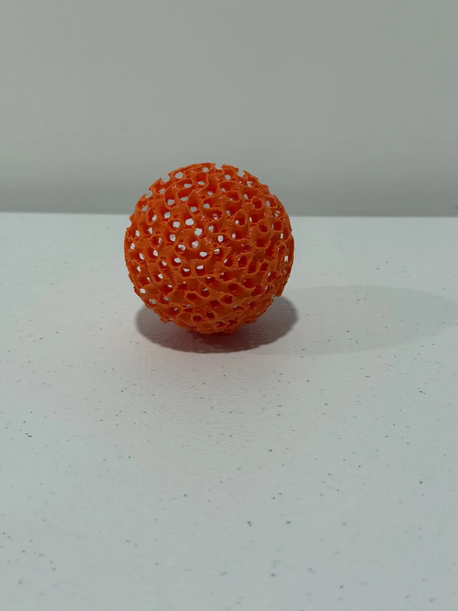 Gyroid Sphere -TPU - Stress Relief & Sensory Toys, in stock