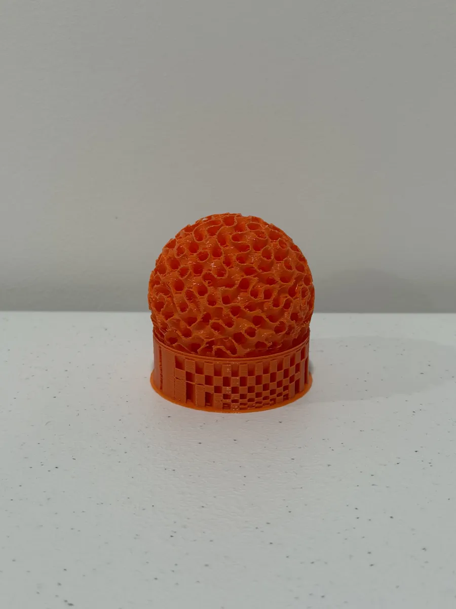 Gyroid Sphere -TPU, photo 2 of 2 - Gyroid Sphere -TPU Fidget & Sensory Toys