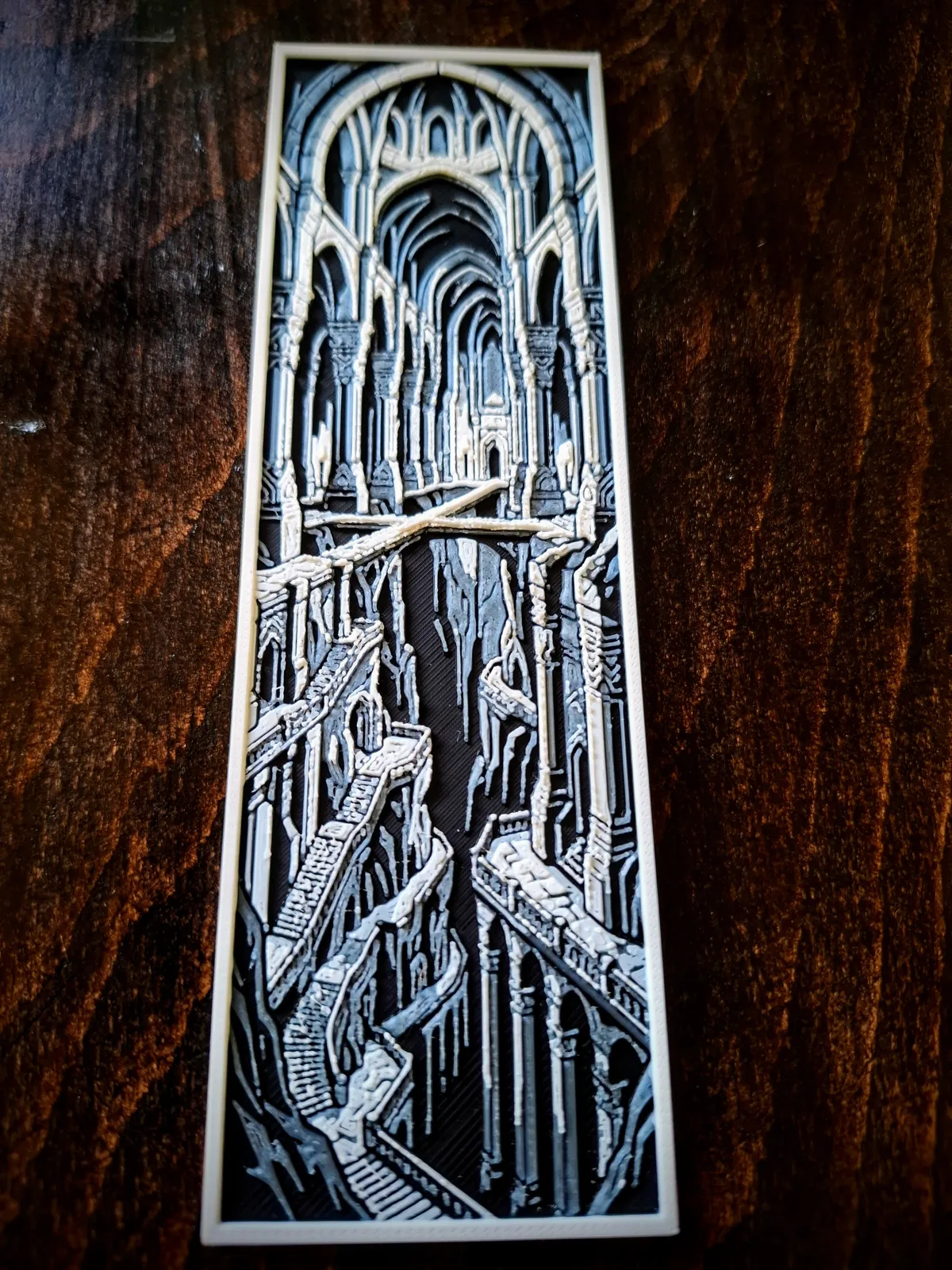 Mines of Moria Bookmark - Lord of the Rings, photo 2 of 4 - Mines of Moria Bookmark - Lord of the Rings Generative Art