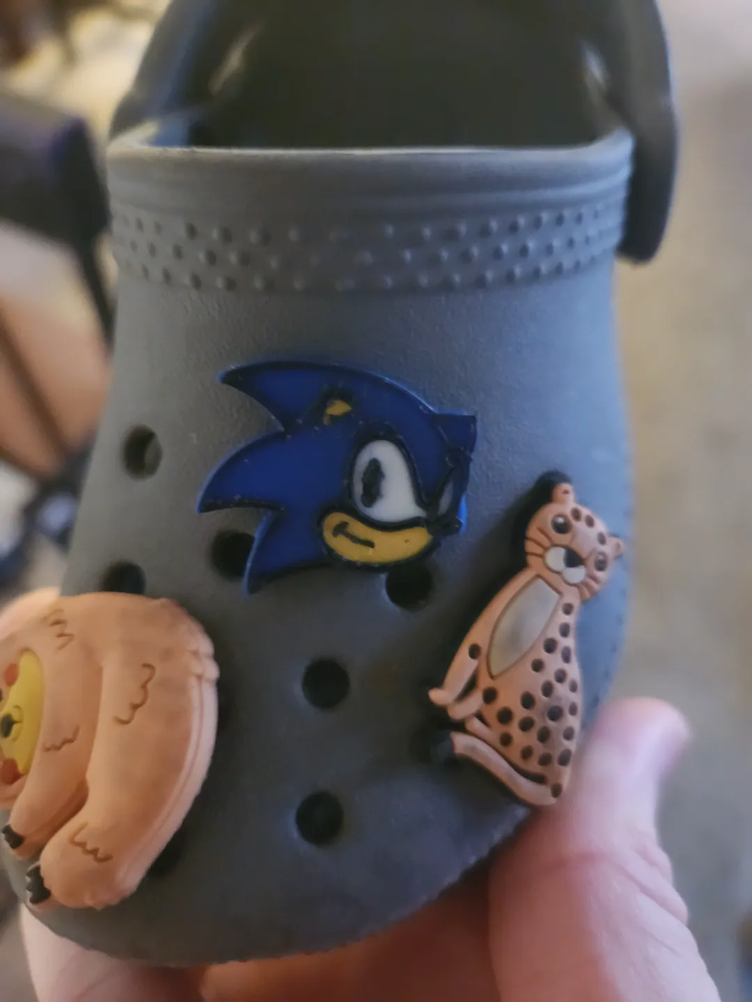 Sonic the Hedgehog Croc Charm