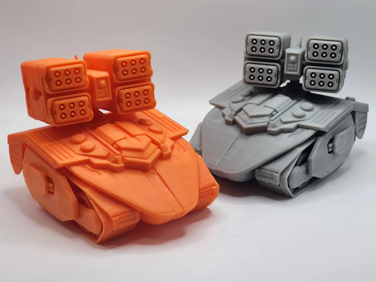 X-21 "Devastator" Wargaming Tank, photo 2 of 4 - Sci-fi & Space Miniatures, warhammer